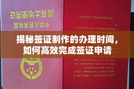左贡揭秘签证制作的办理时间，如何高效完成签证申请