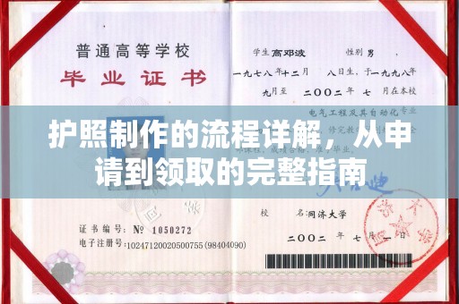 左贡护照制作的流程详解，从申请到领取的完整指南