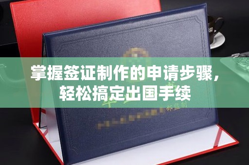 左贡掌握签证制作的申请步骤，轻松搞定出国手续
