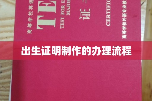 左贡出生证明制作的办理流程