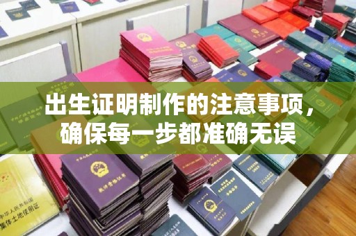 左贡出生证明制作的注意事项，确保每一步都准确无误